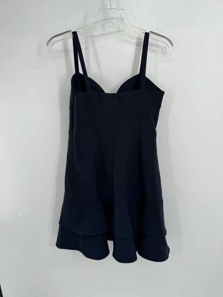Size 4 CINQ DE SEPT Navy Dress