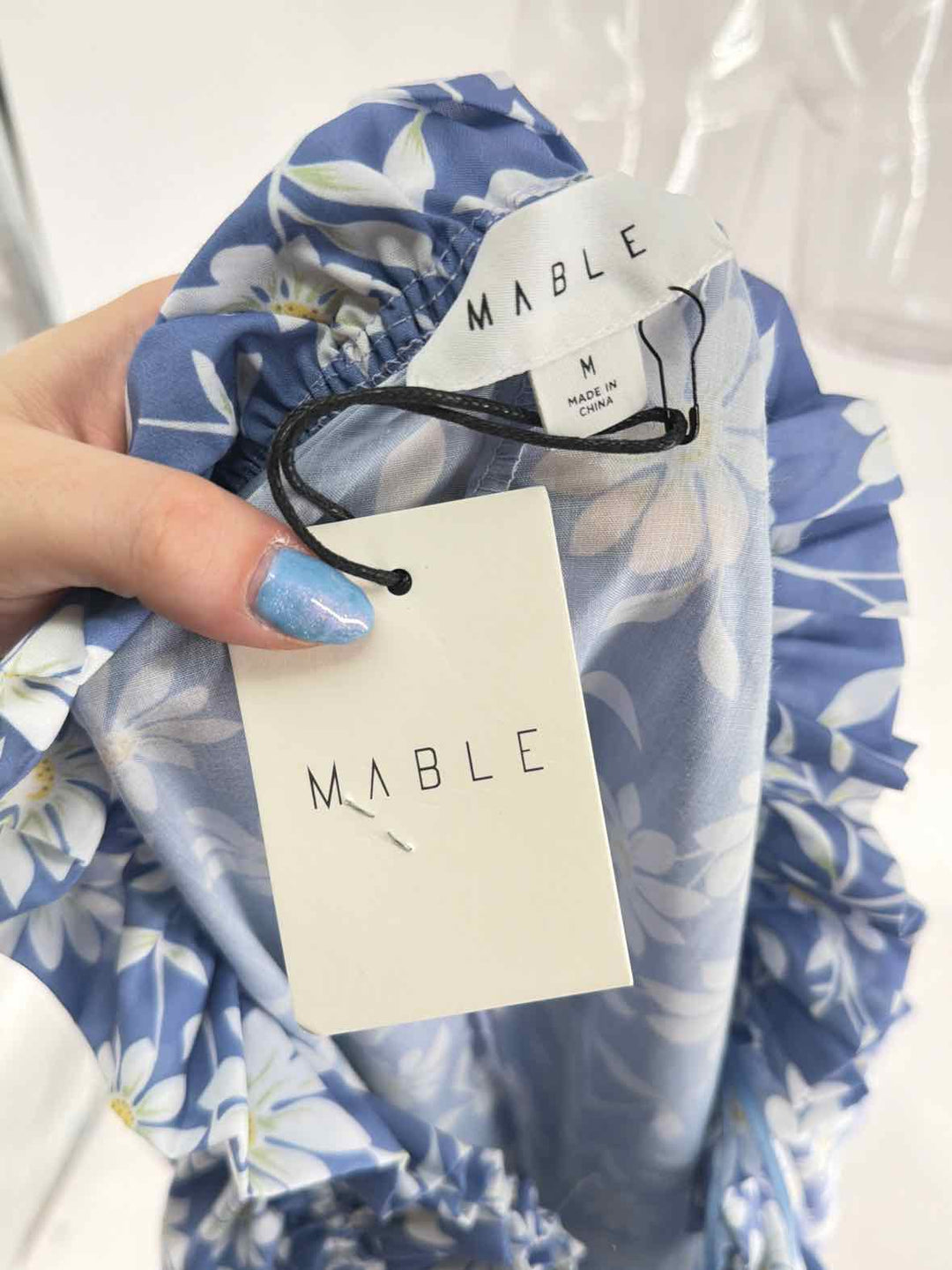 Size M Blue Dress