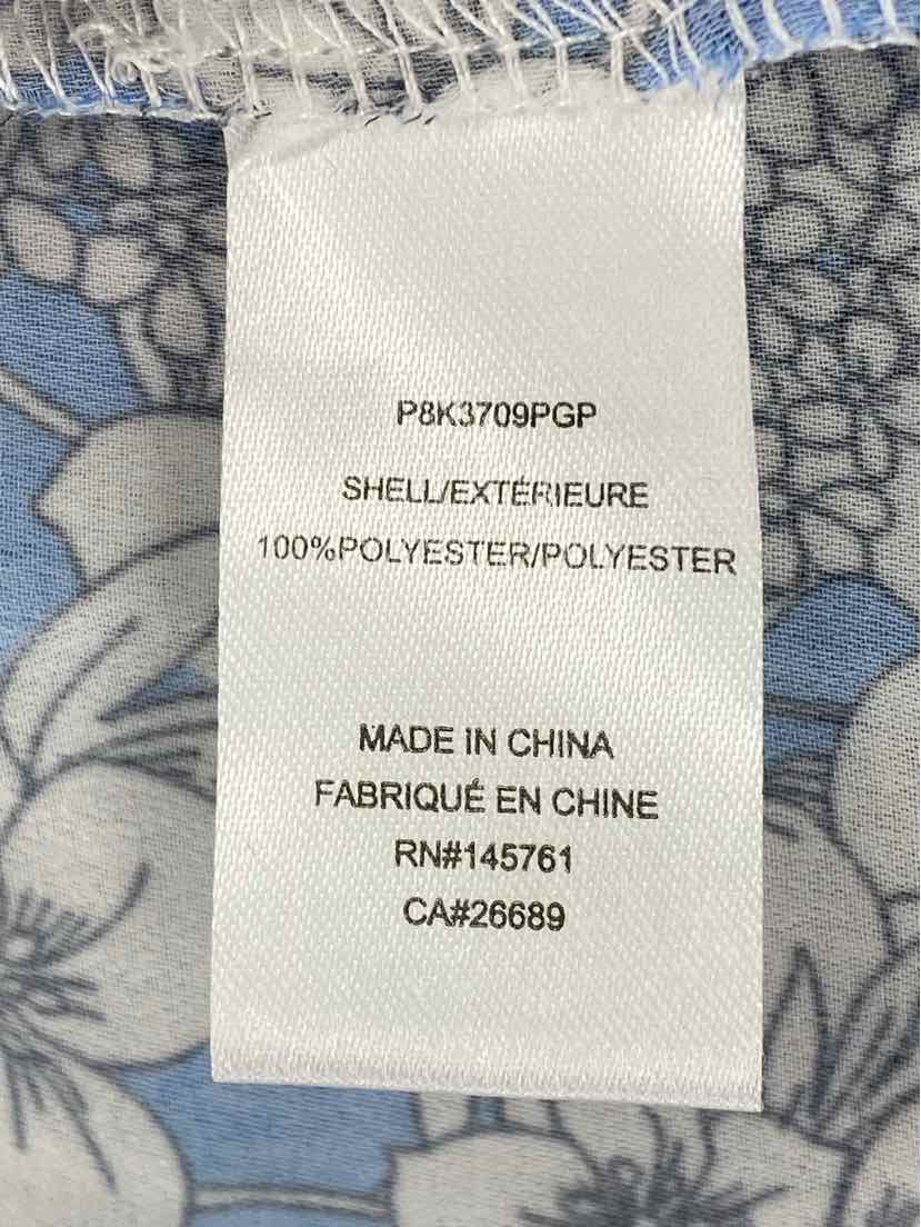 Size M PARKER Blue Print Shirt