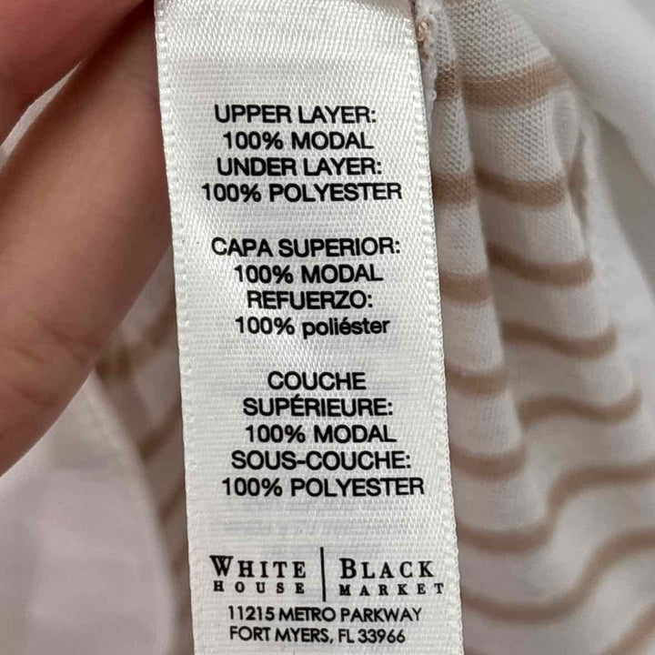 Size S White House Black Market White Shirt