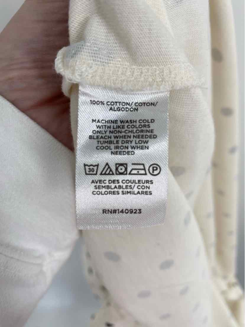 Size L Ann Taylor Ivory Shirt