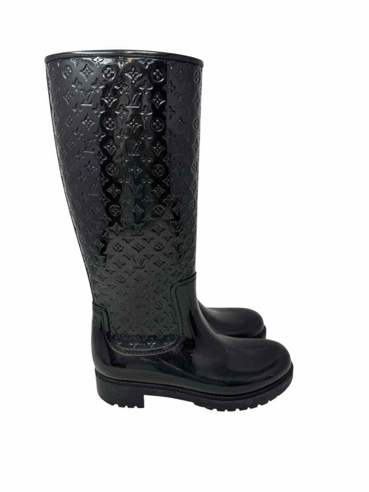 Shoe Size 40 Louis Vuitton Black Luxury - Boots