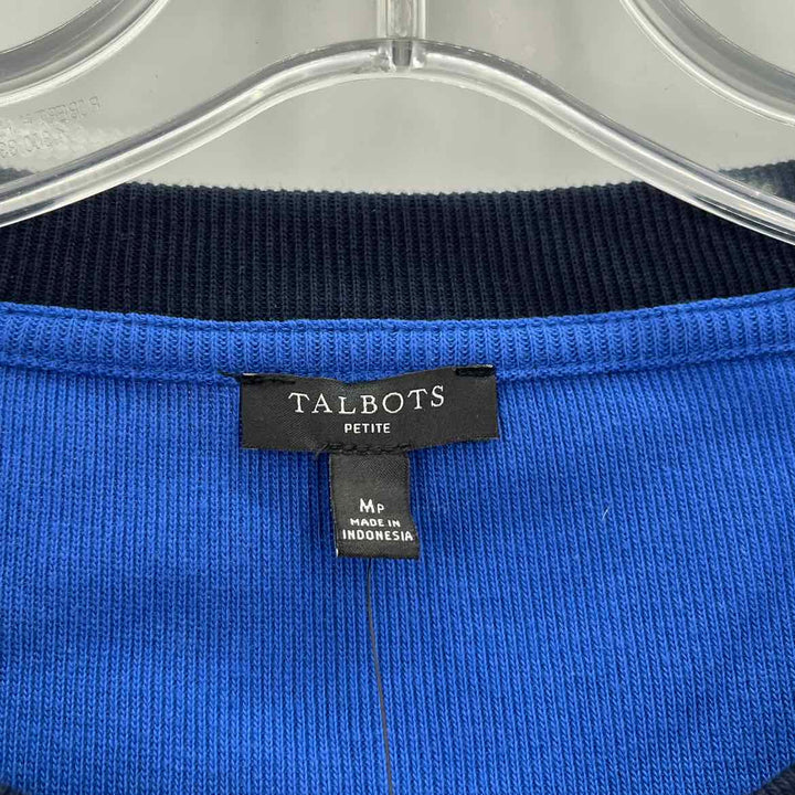 Size M Talbots Blue Sweater