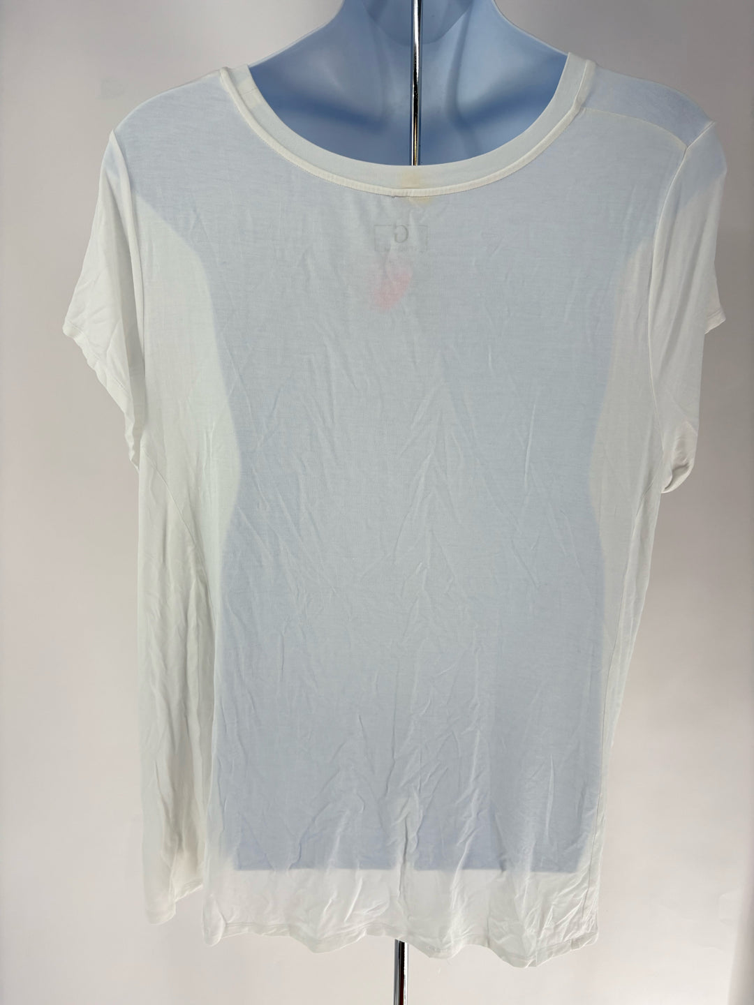 Size 3X White Cotton Shirt
