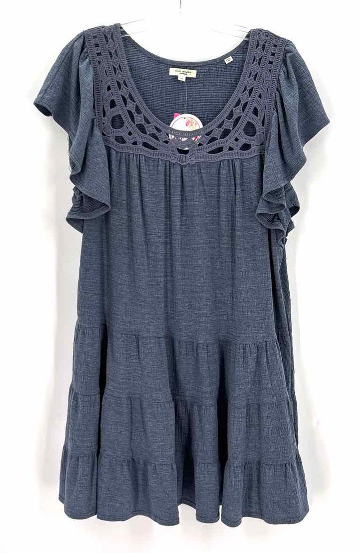Size XL MAX STUDIO Blue Dress