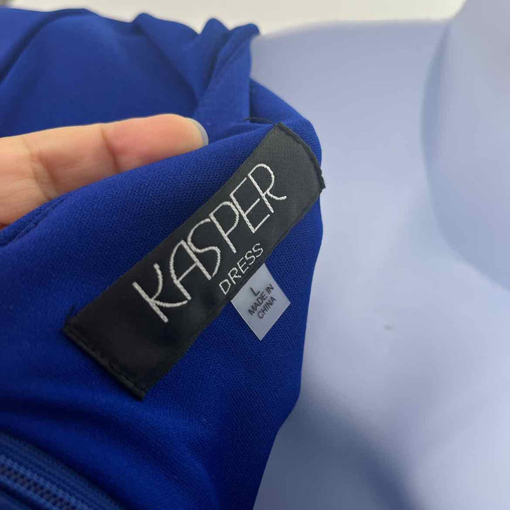 Size L KASPER Royal Blue Dress