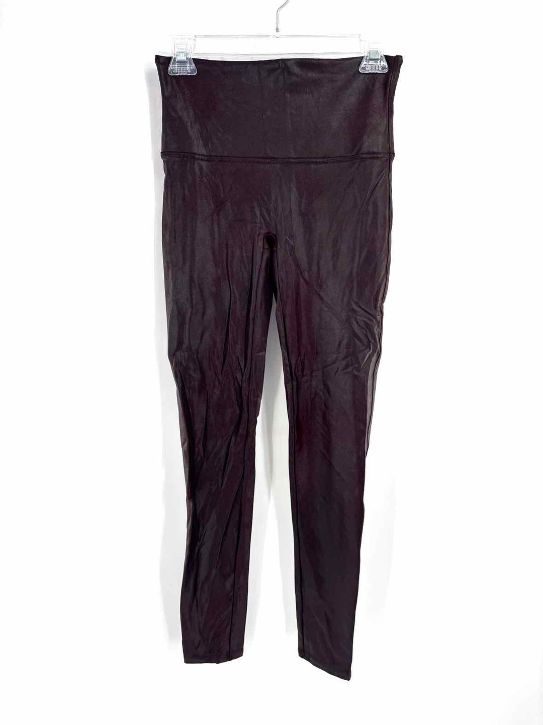 Size L SPANX Burgundy Pants