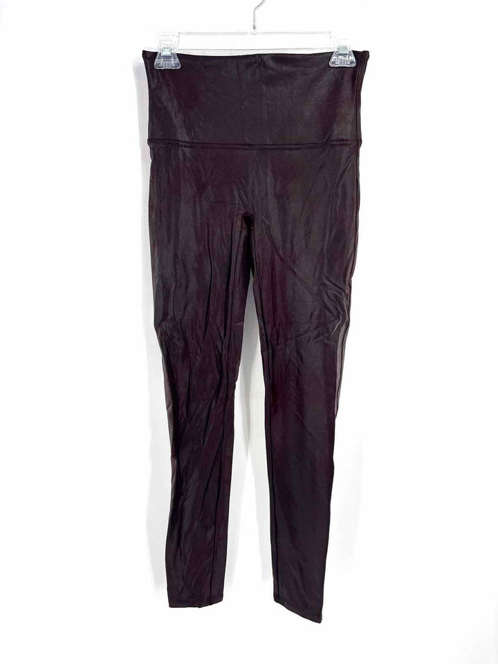 Size L SPANX Burgundy Pants