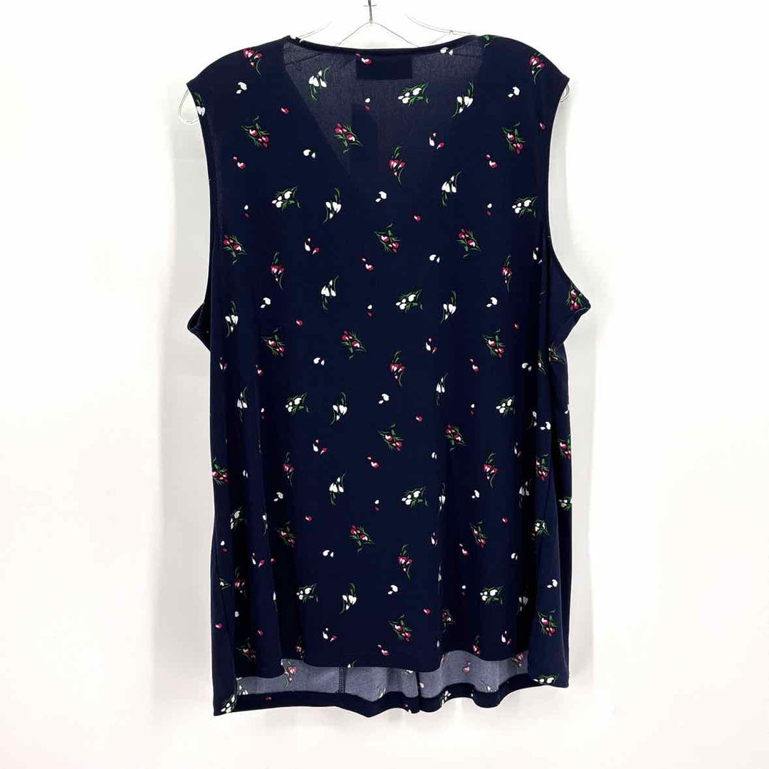 Size 14/16 LANE BRYANT Navy Shirt