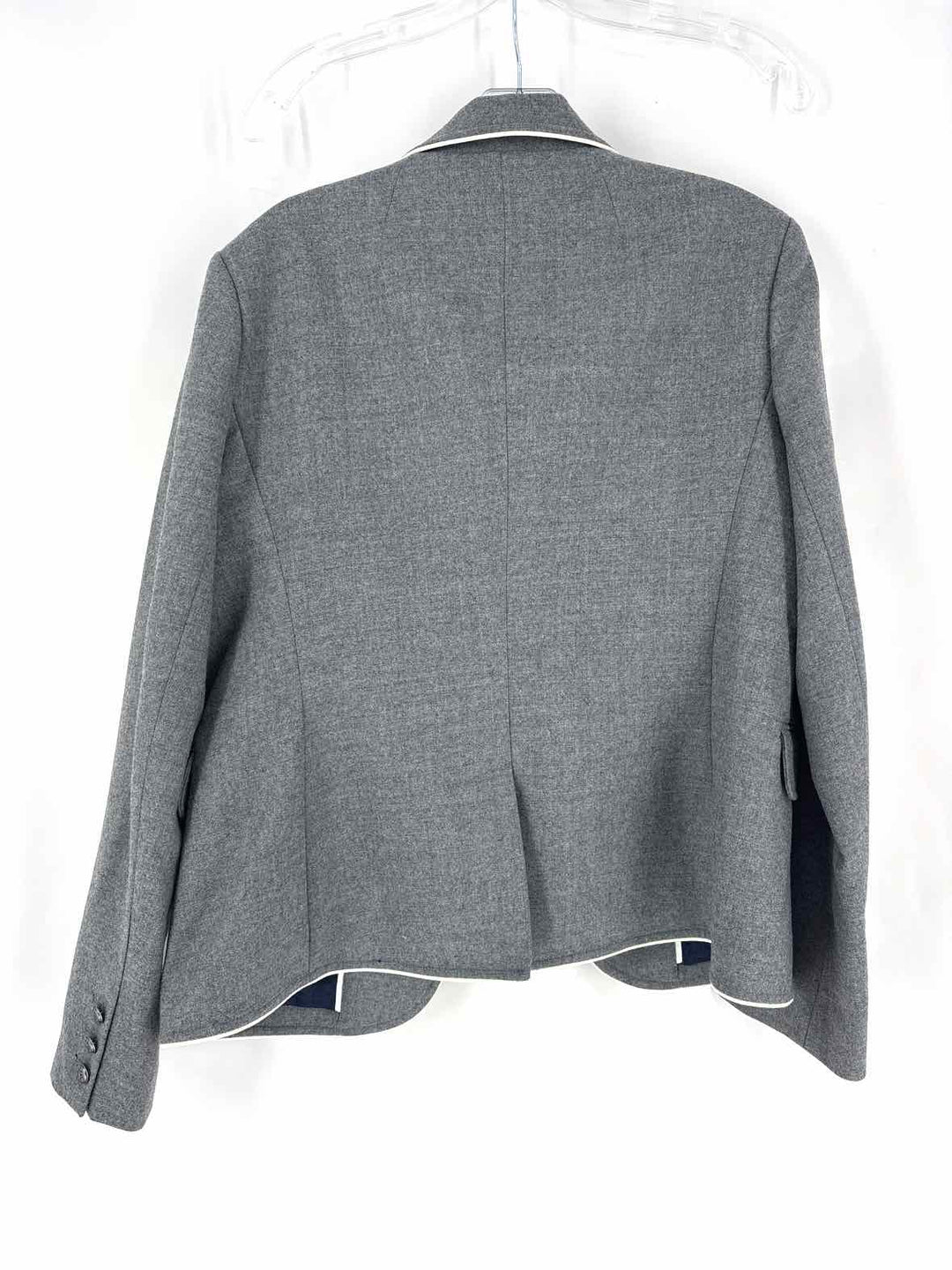 Size 14 Vineyard Vines Gray Wool Blazer