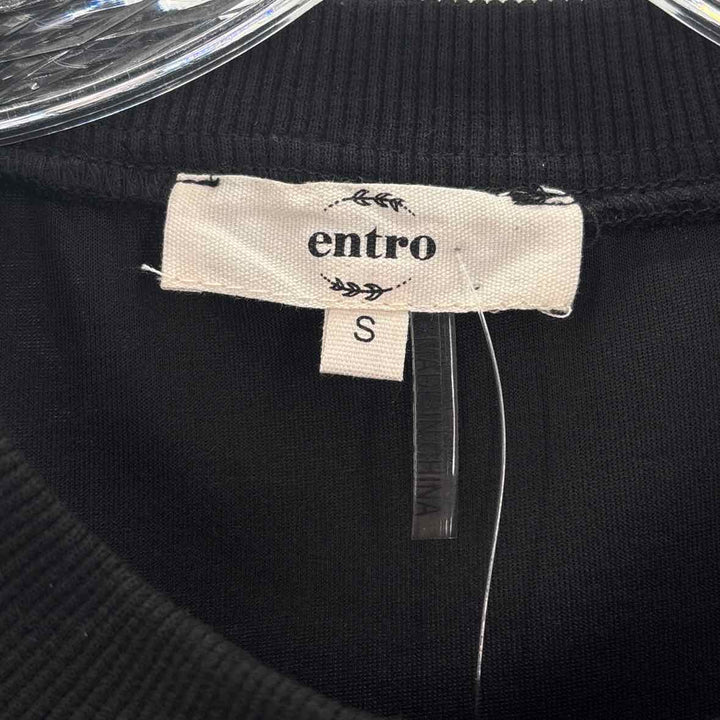 Size S ENTRO Black Dress