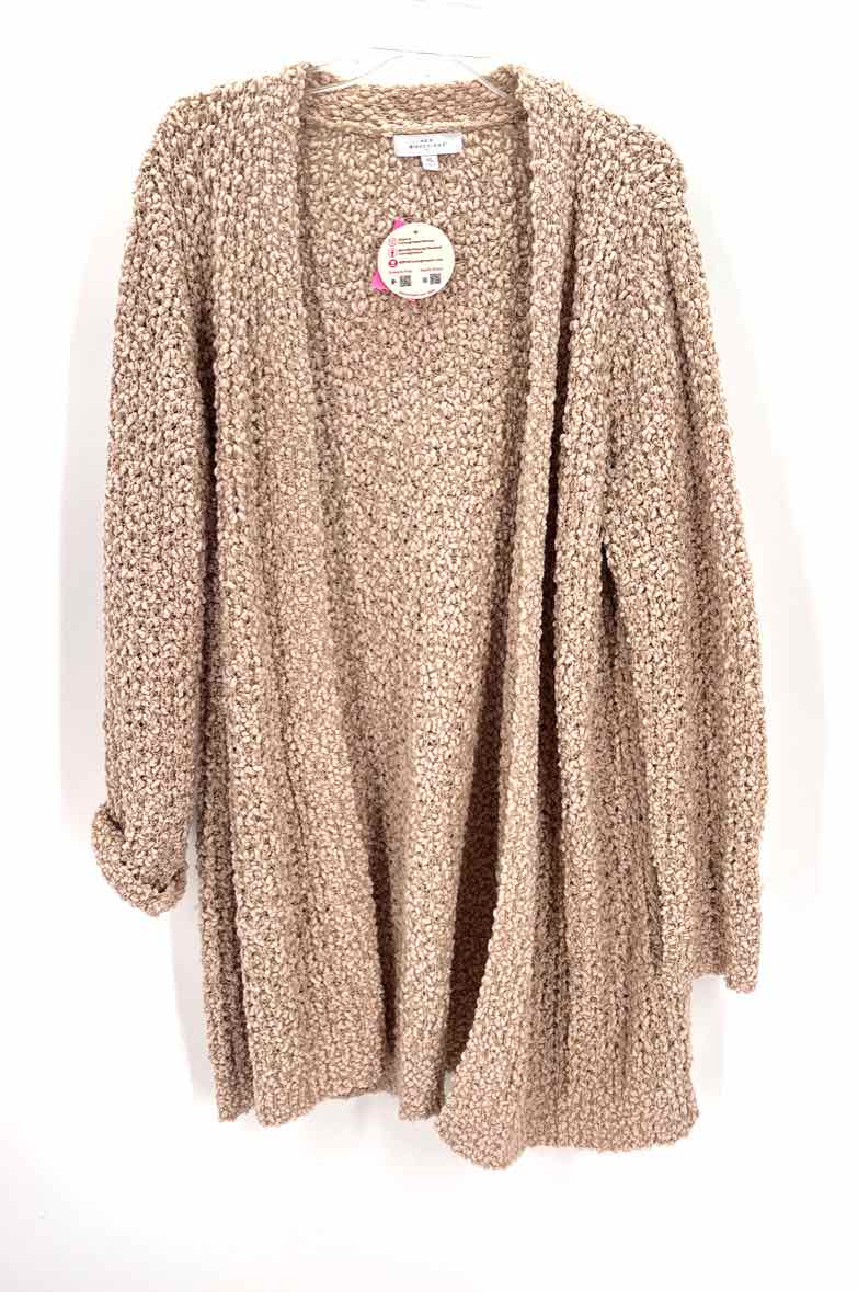 Size XL NEW DIRECTION Beige Knit Cardigan