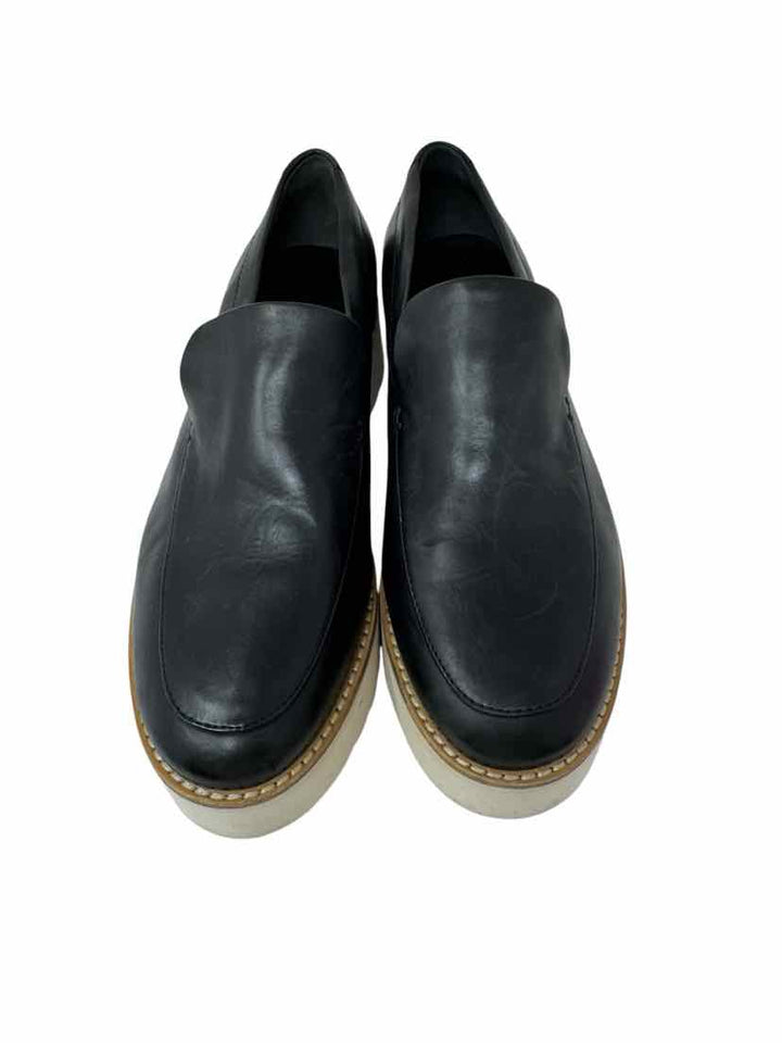 Shoe Size 8.5 VINCE Black Leather Flats