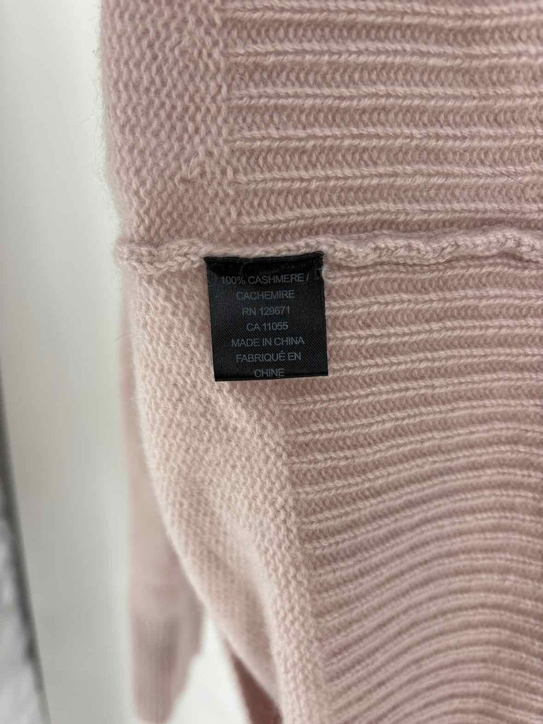 Size L Blue Cashmere Sweater