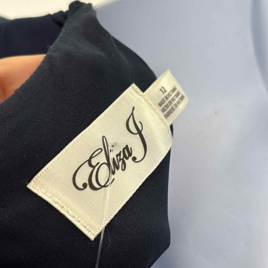Size 12 ELIZA J Navy Dress