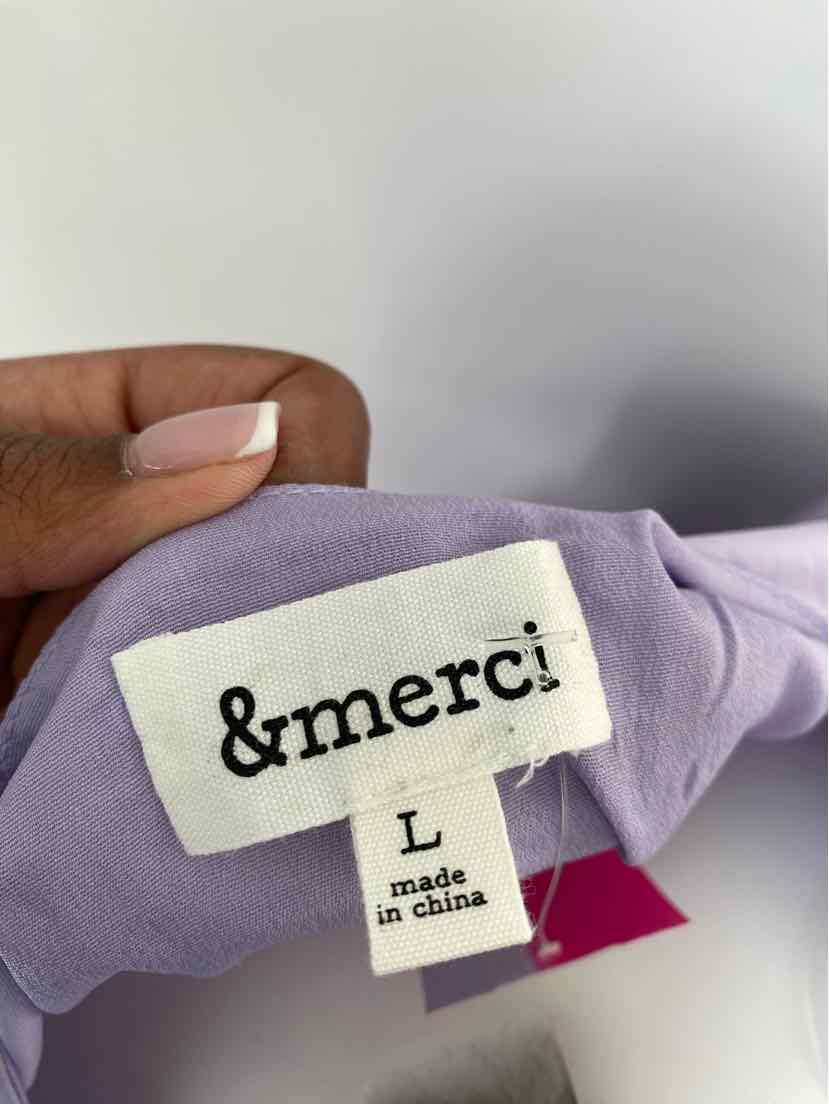 Size L Purple Dress