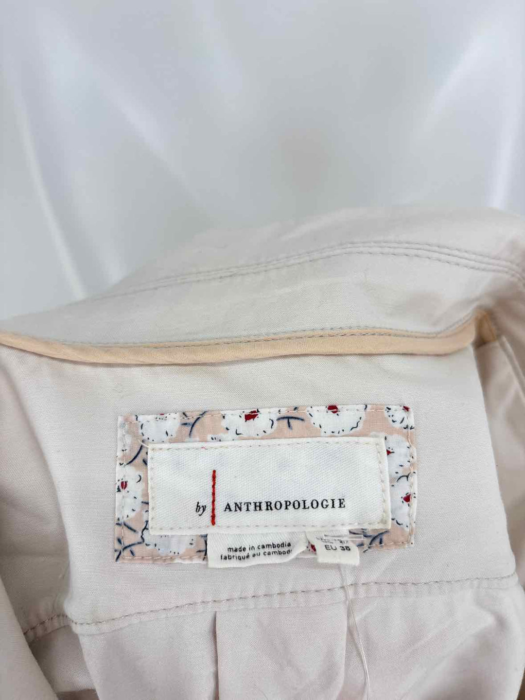 Size 6 Anthropologie Cream Romper