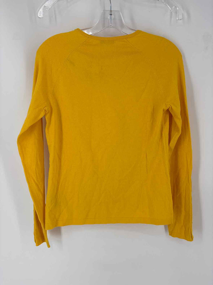Size S J MCLAUGHLIN Yellow Knit Shirt