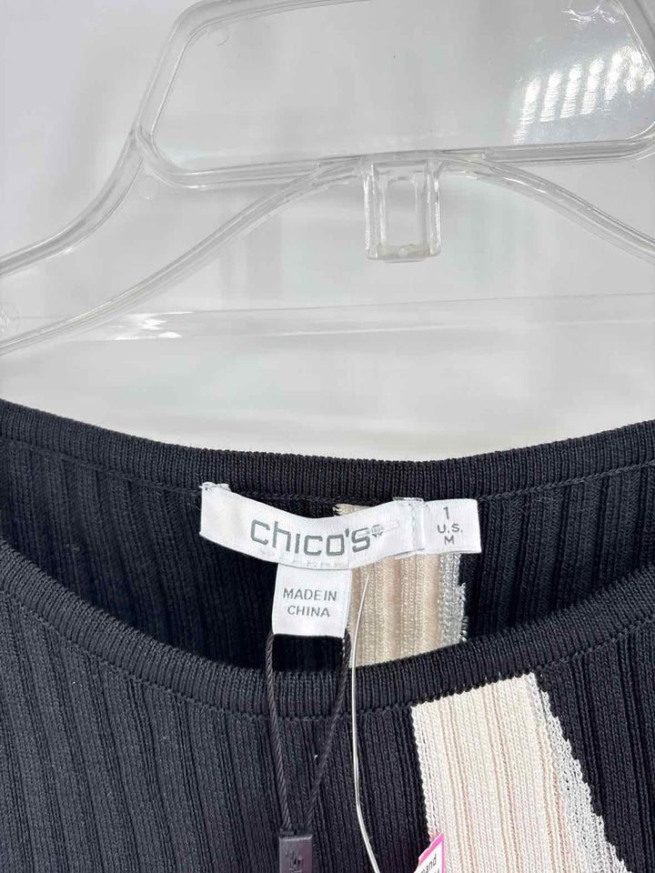 Size M Chico's Black Sweater