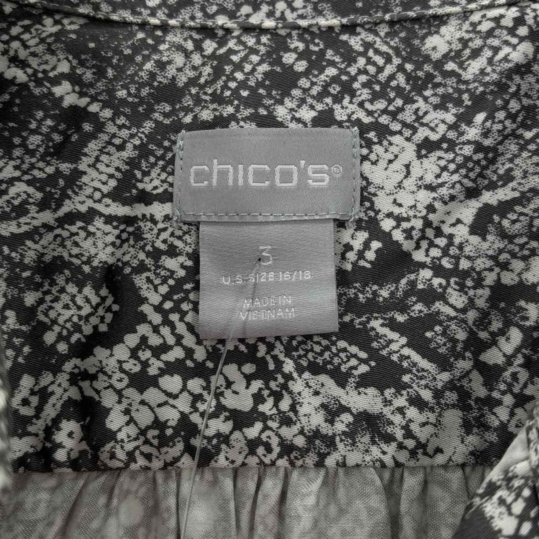 Size XL Chico's Gray Shirt