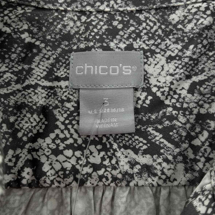 Size XL Chico's Gray Shirt