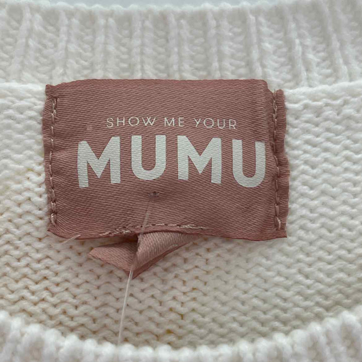 Size S SHOW ME YOUR MUMU Ivory Sweater