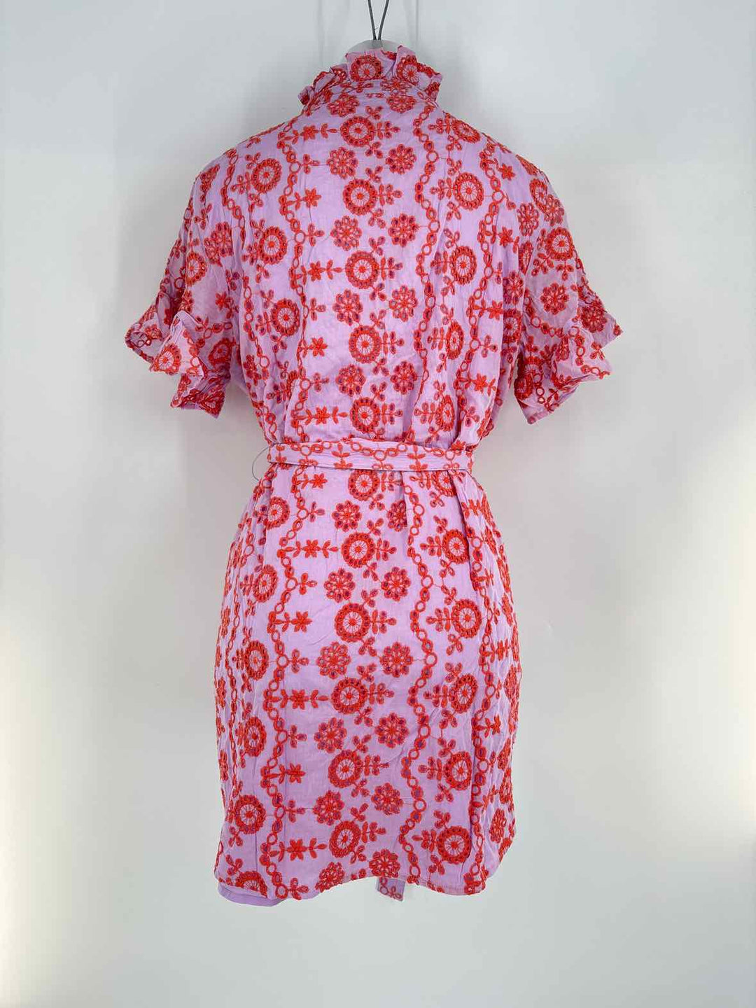 Size XL ABBEY GLASS Purple Print Dress
