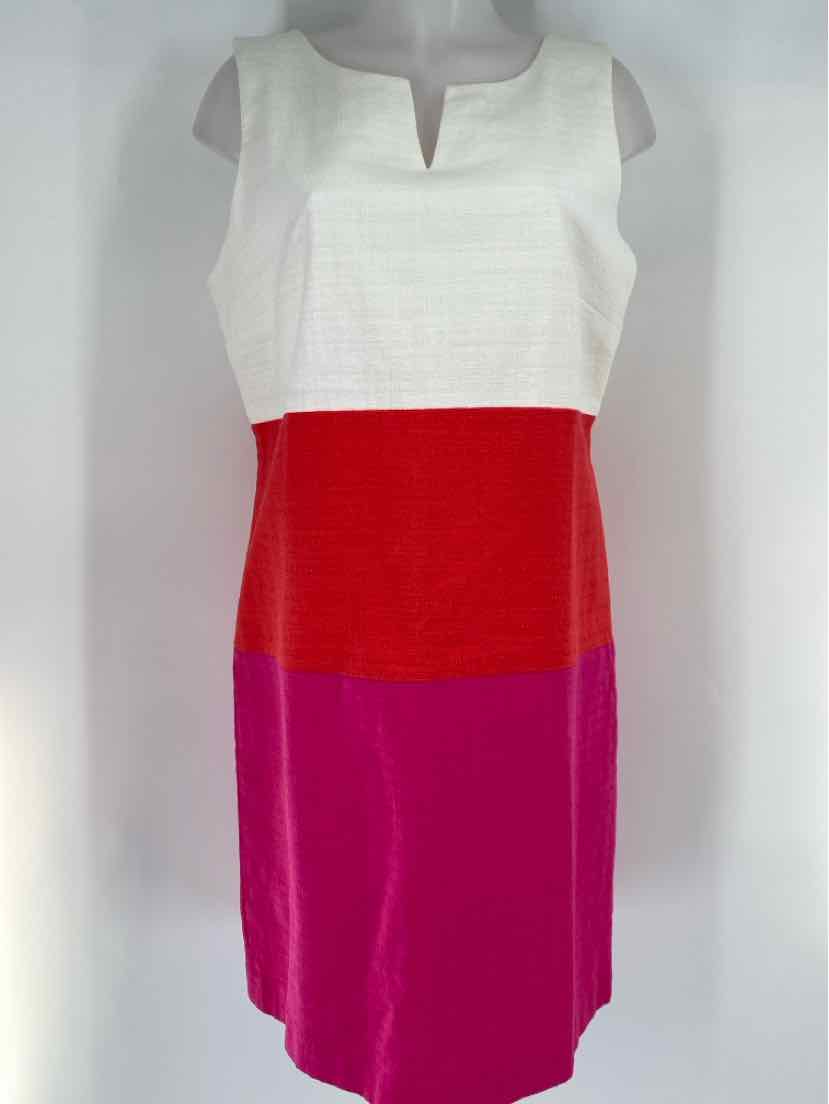Size 12 Talbots Multi-Color Dress
