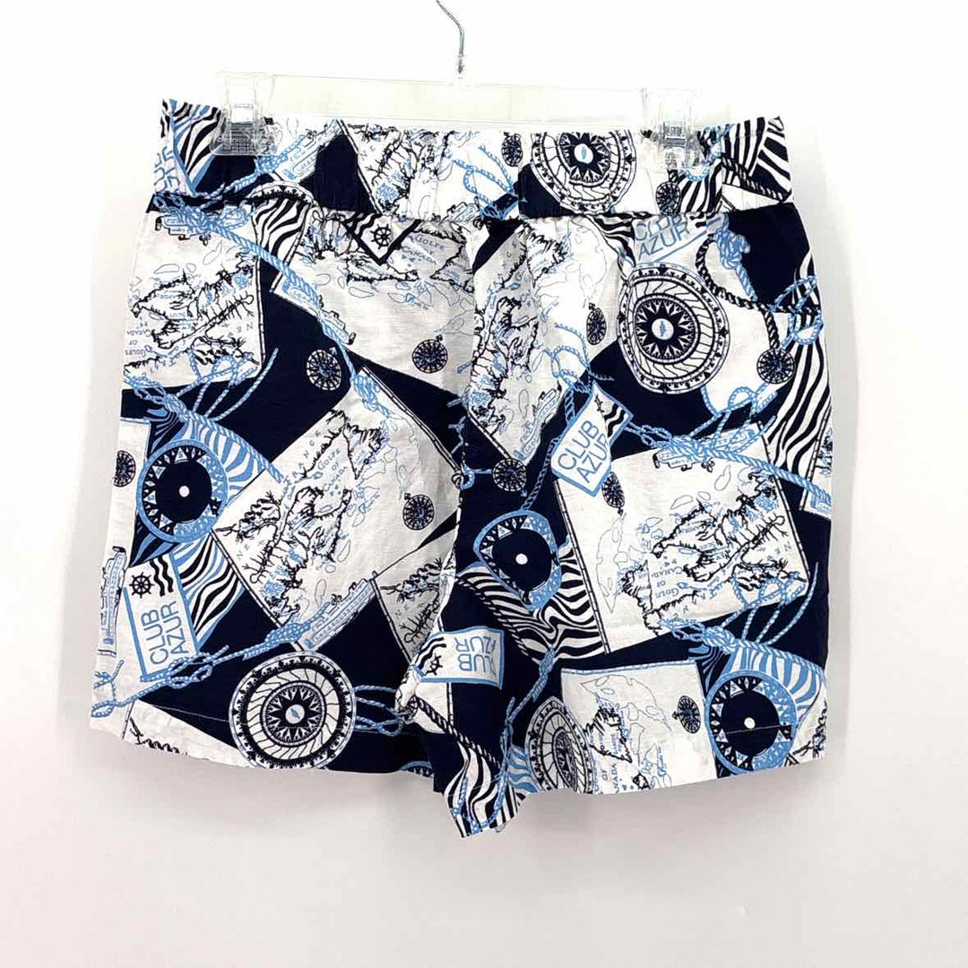 Size Petite Talbots Blue Cotton Shorts