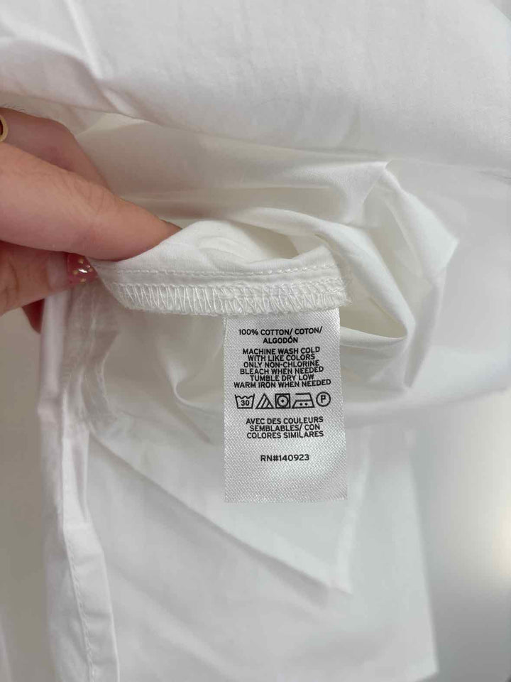 Size L Ann Taylor White Shirt