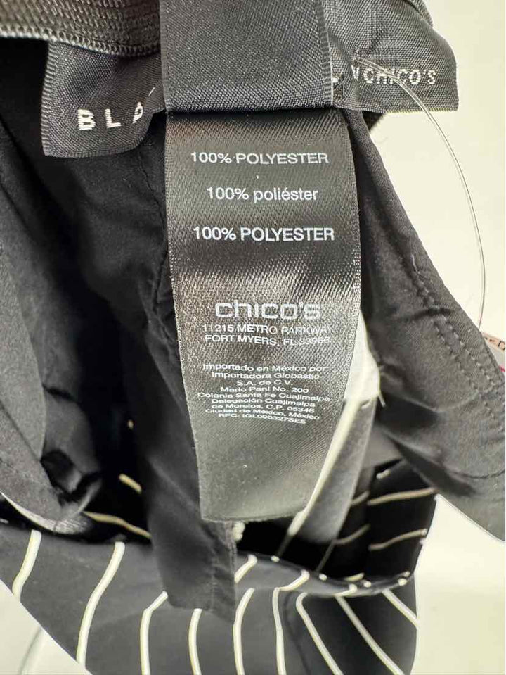 Size S Chico's Black Capri