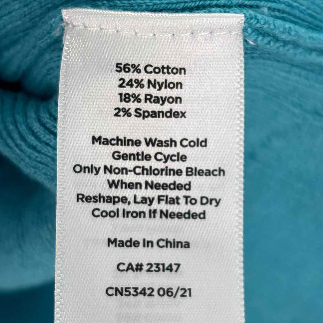 Size M Talbots Teal Sweater