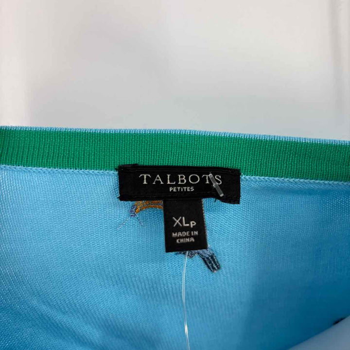 Size XL Talbots Blue Sweater