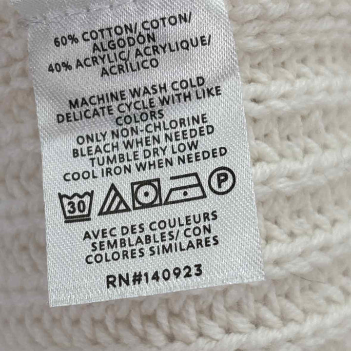 Size XS Ann Taylor Ivory Knit Cardigan