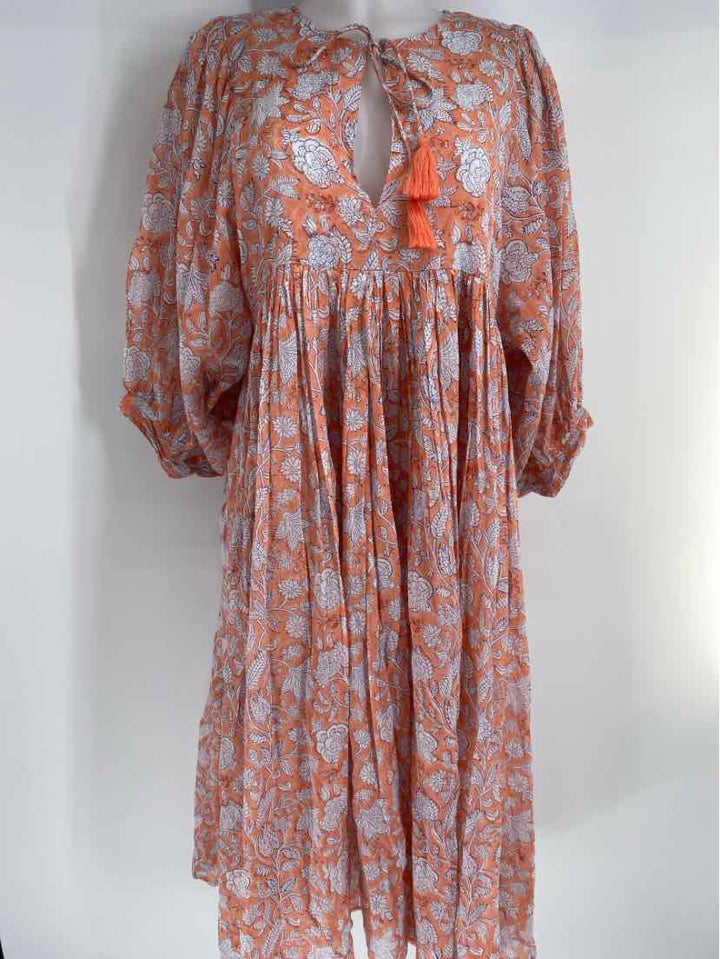 Size M Orange Dress