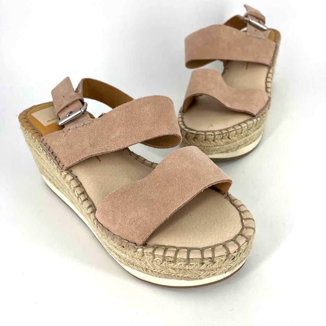Shoe Size 8 Dolce Vita Blush Suede Sandals