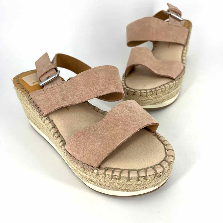 Shoe Size 8 Dolce Vita Blush Suede Sandals