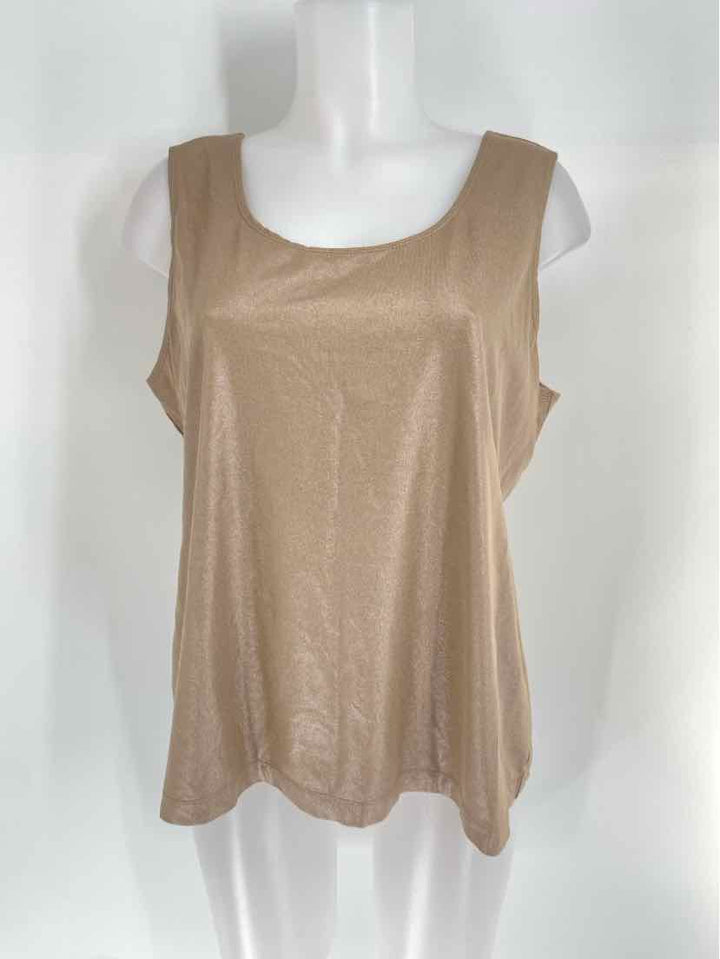 Size XL Chico's Brown Shirt