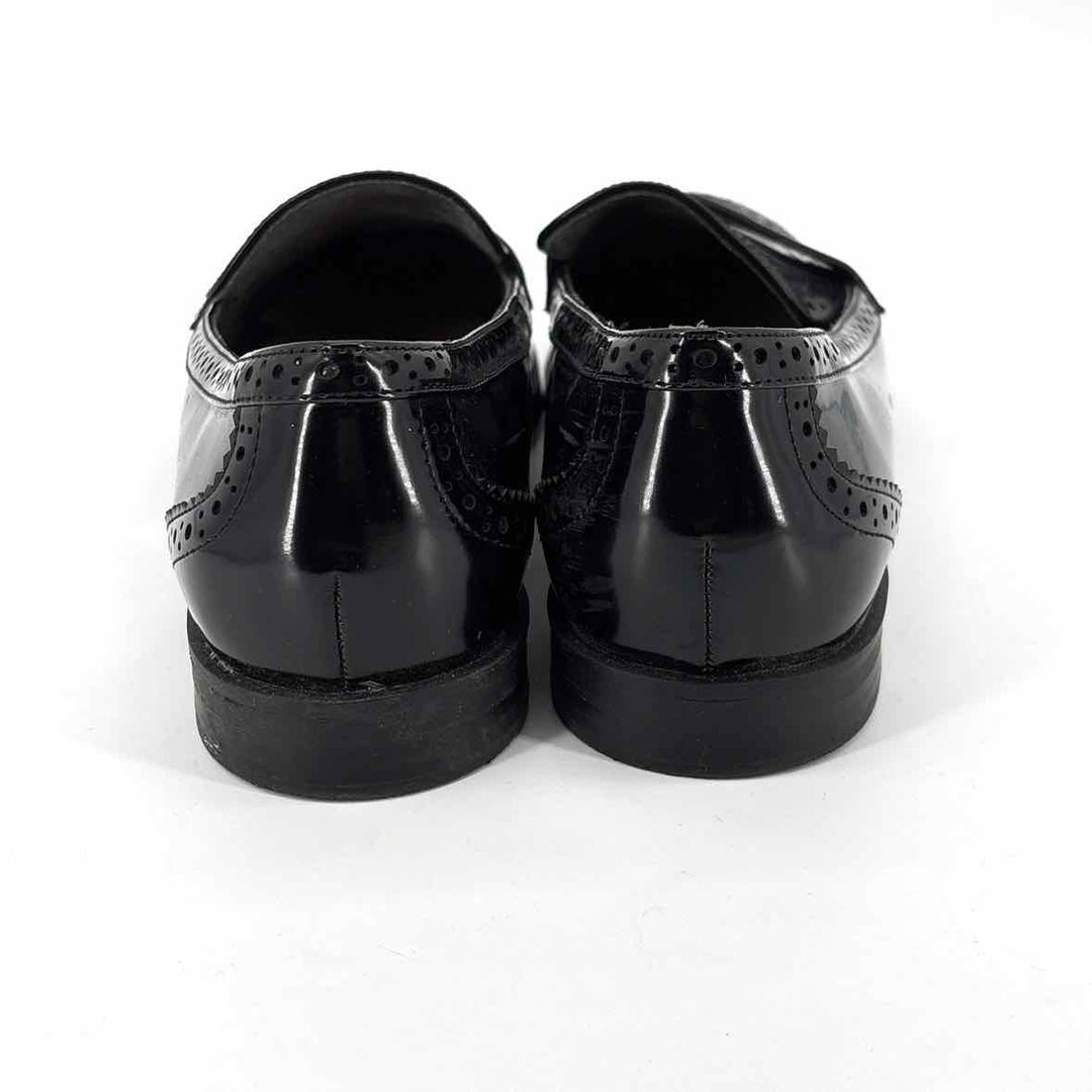 Shoe Size 9 KELLY & KATIE Black Faux Leather Loafers