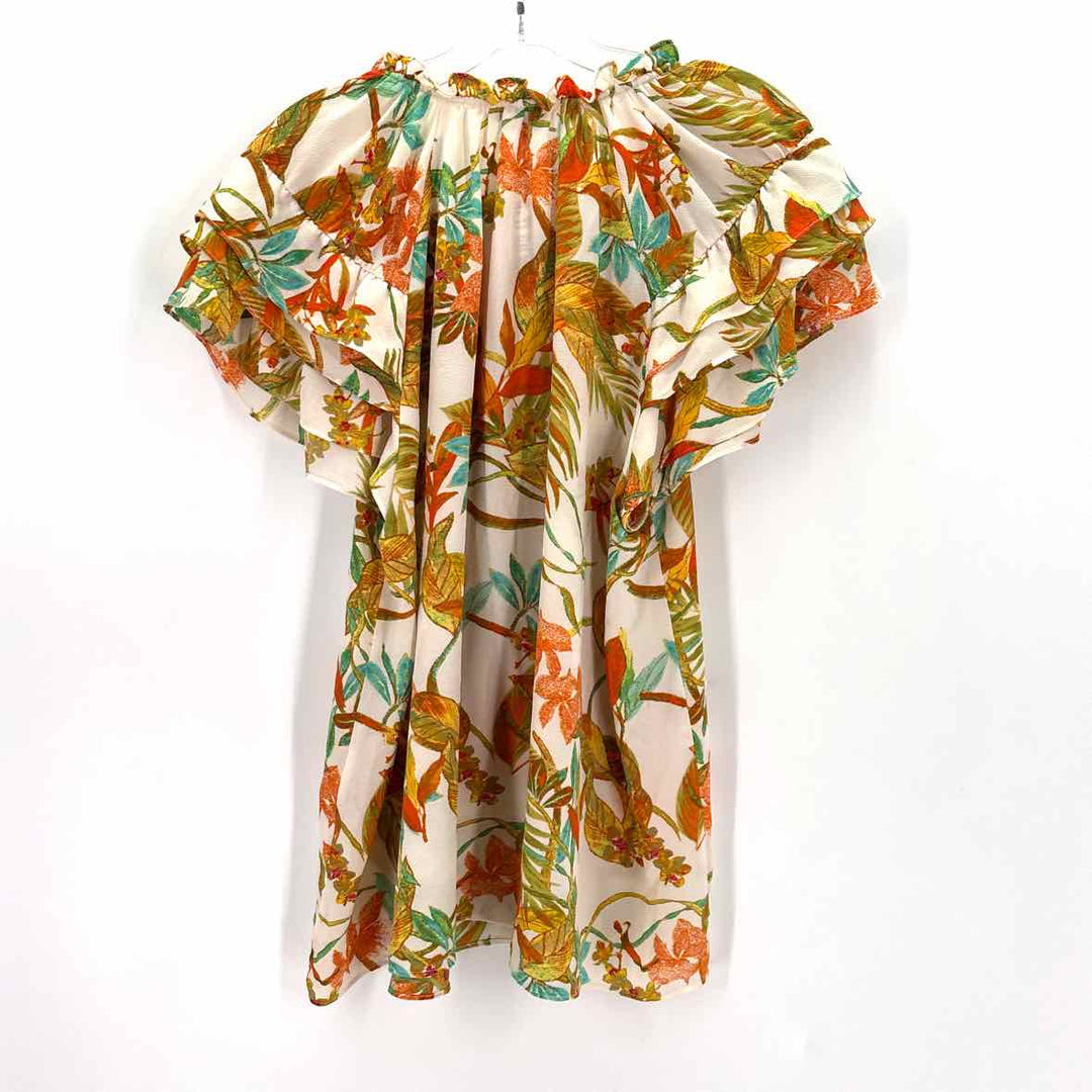 Size 1X ROSE + OLIVE Multi-Color Shirt