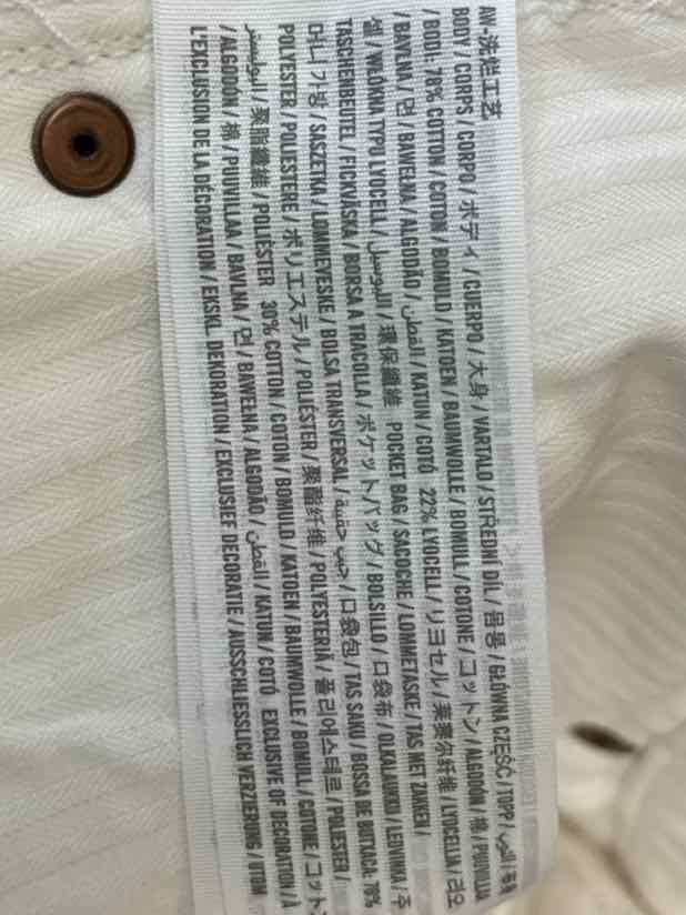 Size 31 Abercrombie White Pants