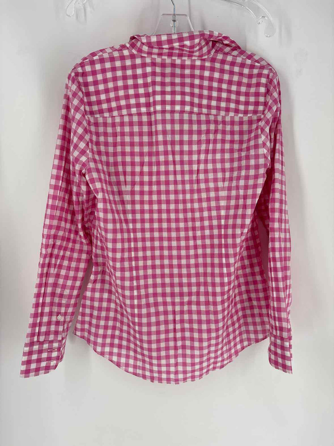 Size M J Crew PINK PRINT Shirt