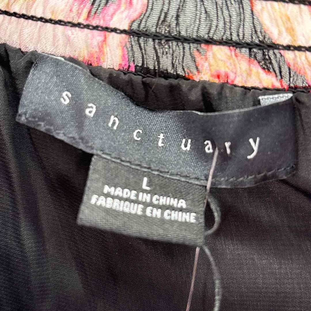Size L Santuary Black Dress