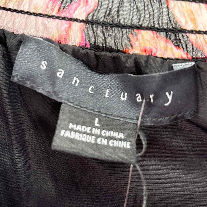 Size L Santuary Black Dress