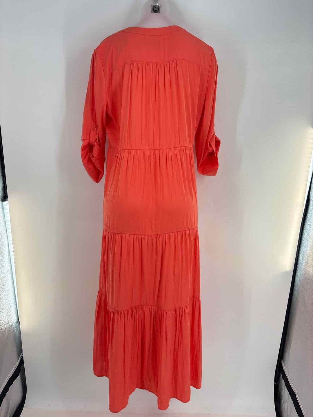 Size 6 Chico's Orange Dress