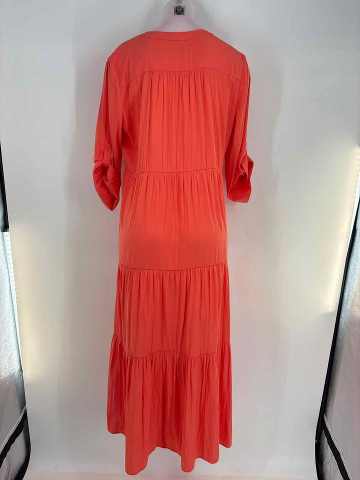 Size 6 Chico's Orange Dress