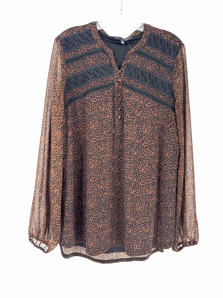 Size XL White House Black Market Tan Shirt