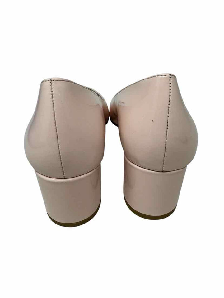 Shoe Size 8 Stuart Weitzman Pink Leather Patent Pumps