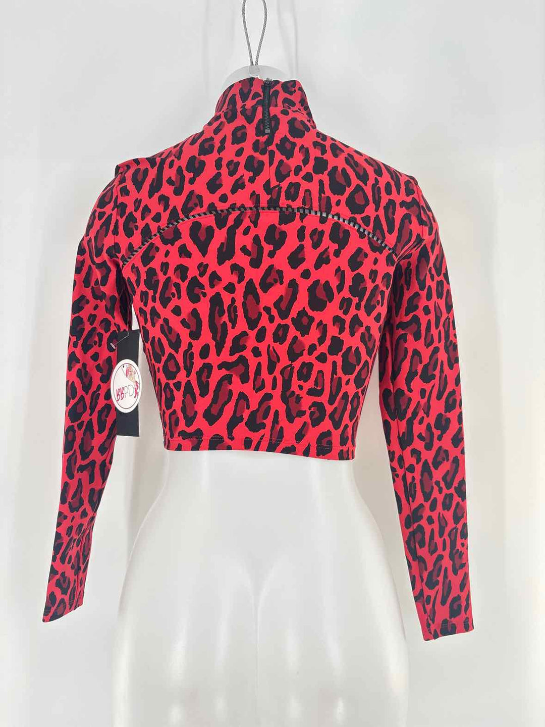 Size XS Red Print Shirt