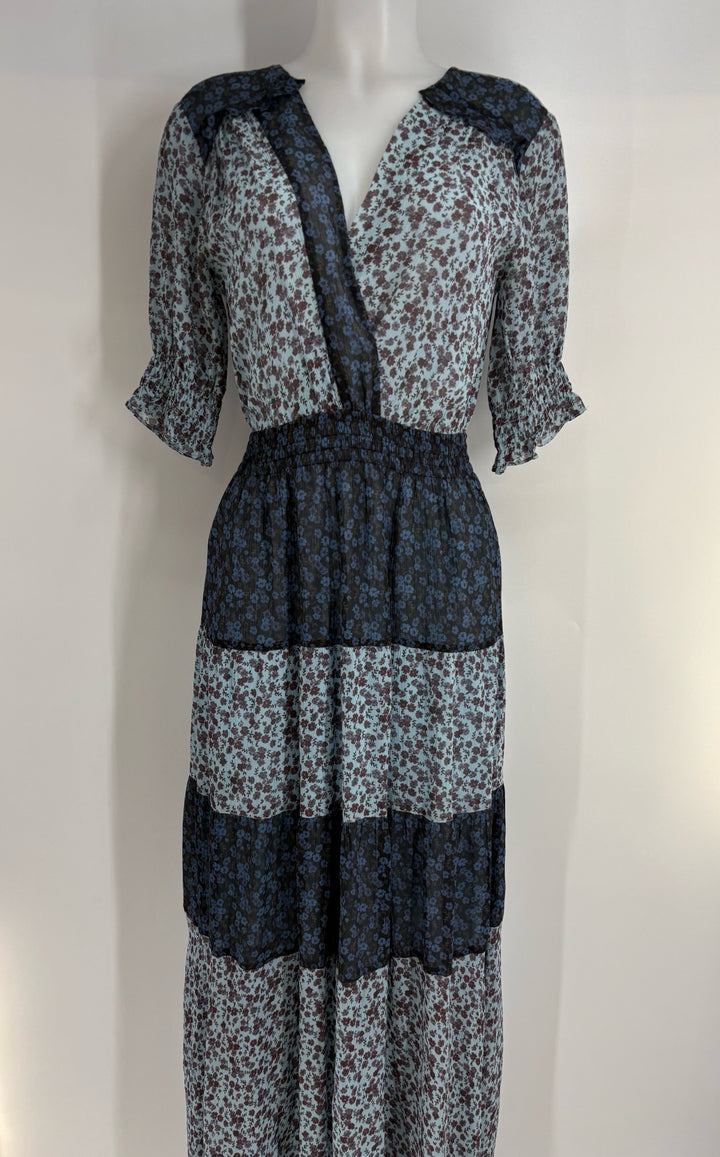 Size 4 NICOLE MILLER Blue Dress